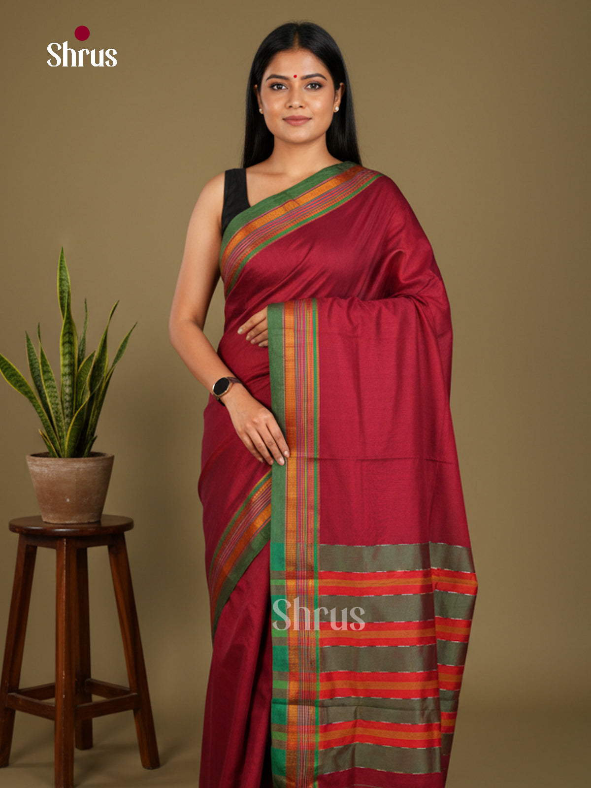 Narayanpet Cotton Saree - EBS28008 - Shop on Shrus.com