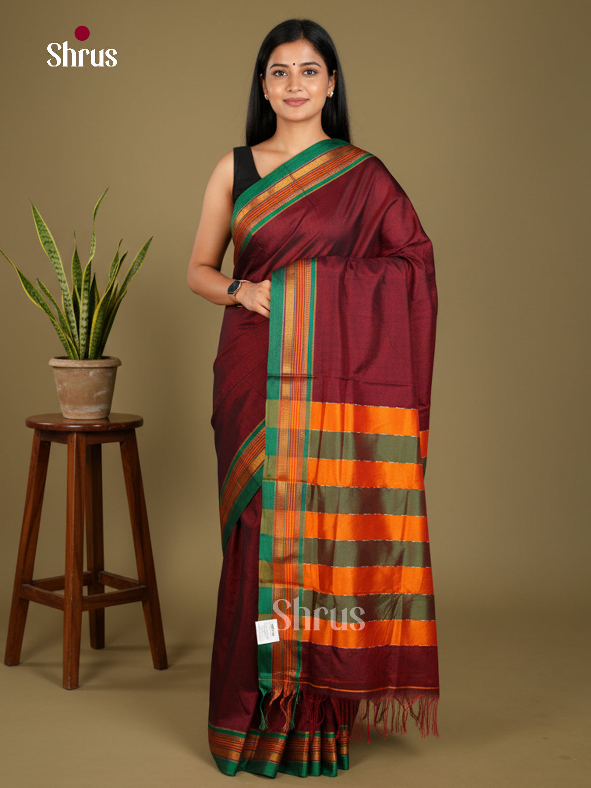 Narayanpet Cotton Saree - EBS28011 - Shop on Shrus.com