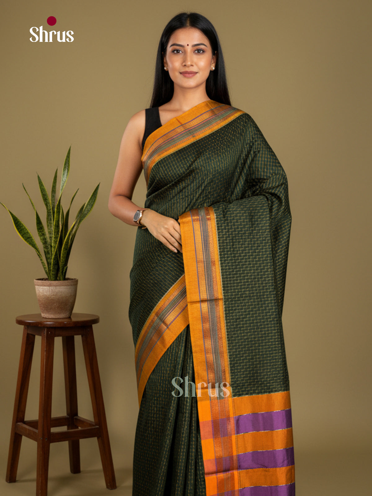 Narayanpet Cotton Saree - EBS28016 - Shop on Shrus.com