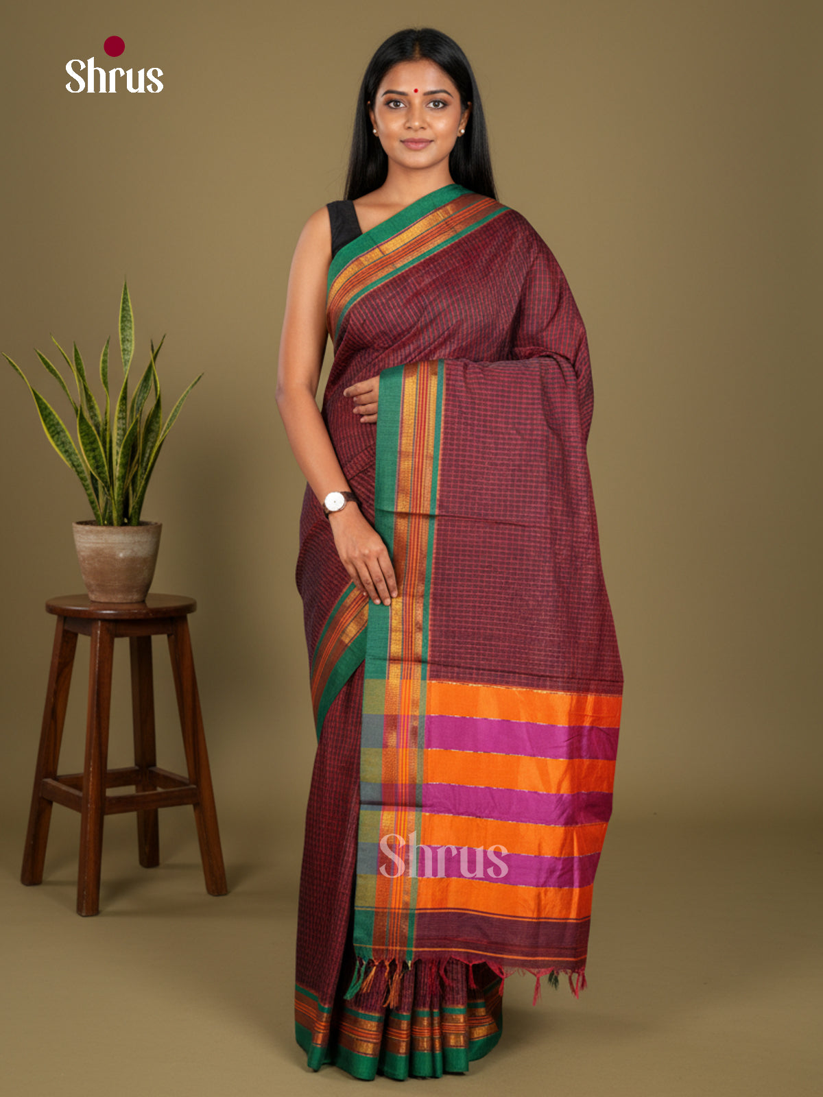 Narayanpet Cotton Saree - EBS28020 - Shop on Shrus.com