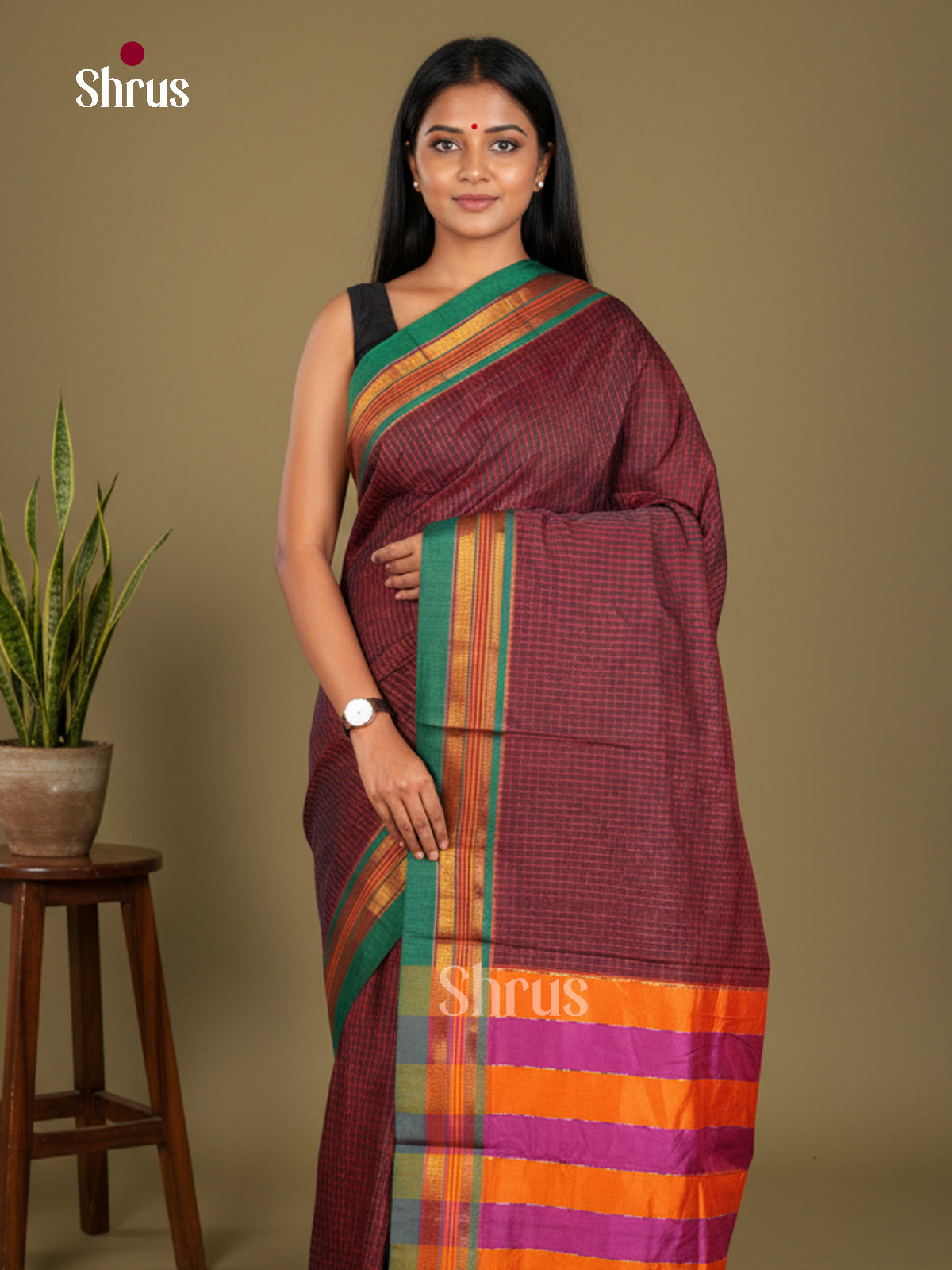 Narayanpet Cotton Saree - EBS28020 - Shop on Shrus.com