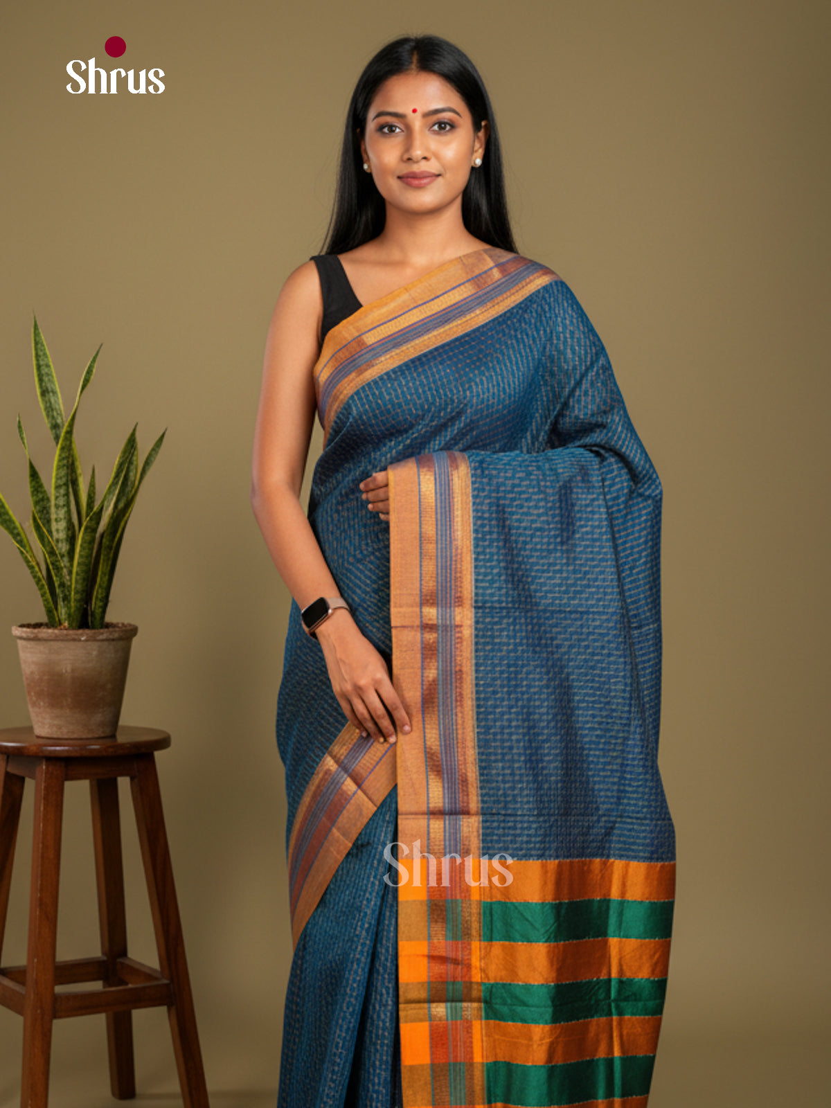 Narayanpet Cotton Saree - EBS28021 - Shop on Shrus.com