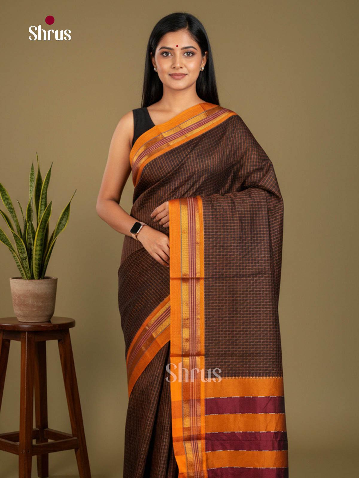 Narayanpet Cotton Saree - EBS28022 - Shop on Shrus.com