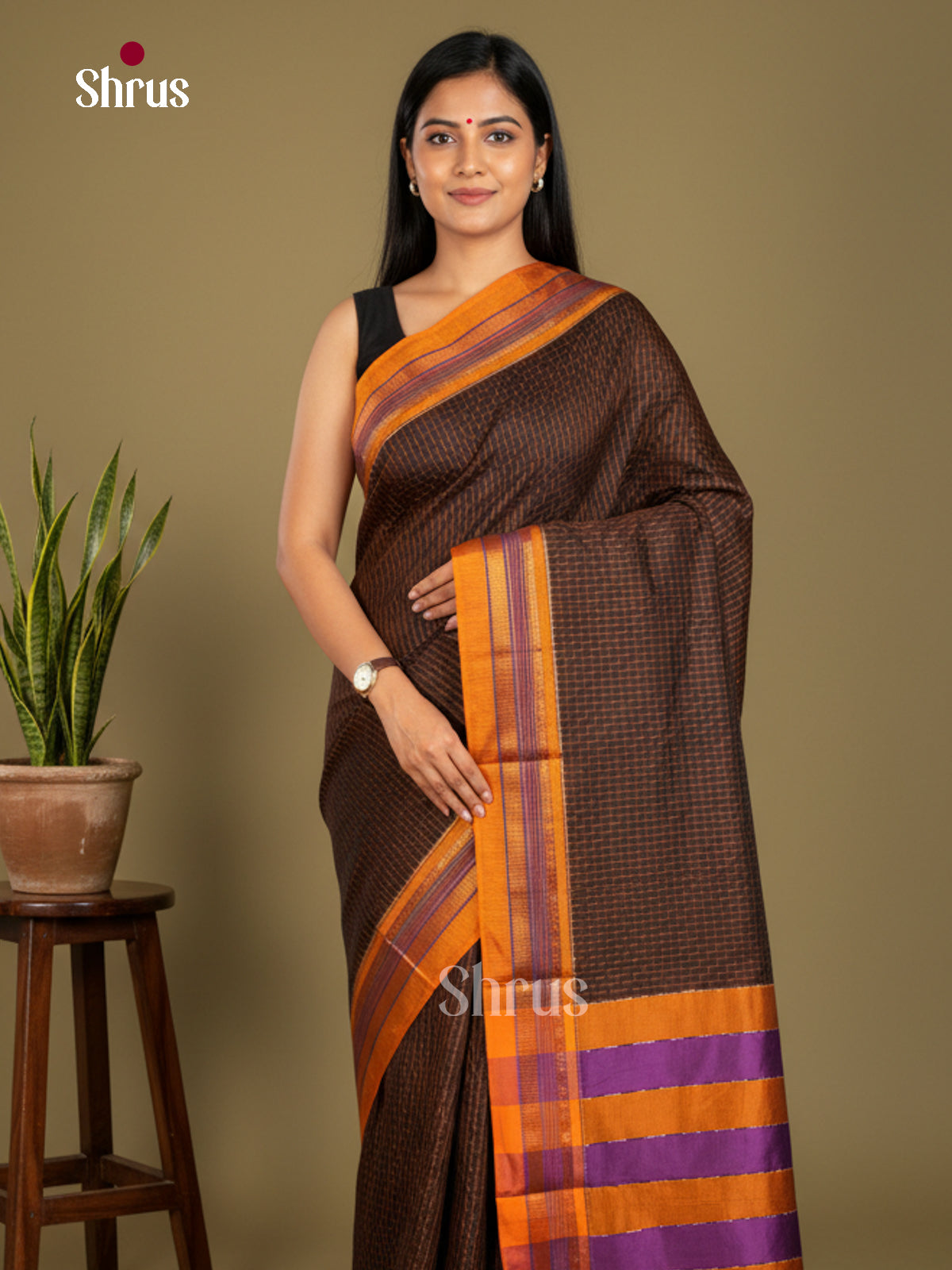 Narayanpet Cotton Saree - EBS28024 - Shop on Shrus.com