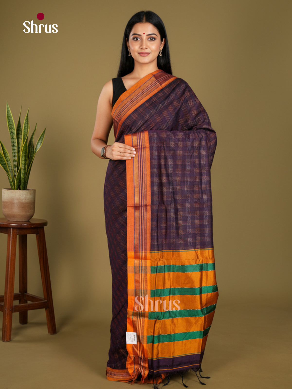 Narayanpet Cotton Saree - EBS28045 - Shop on Shrus.com