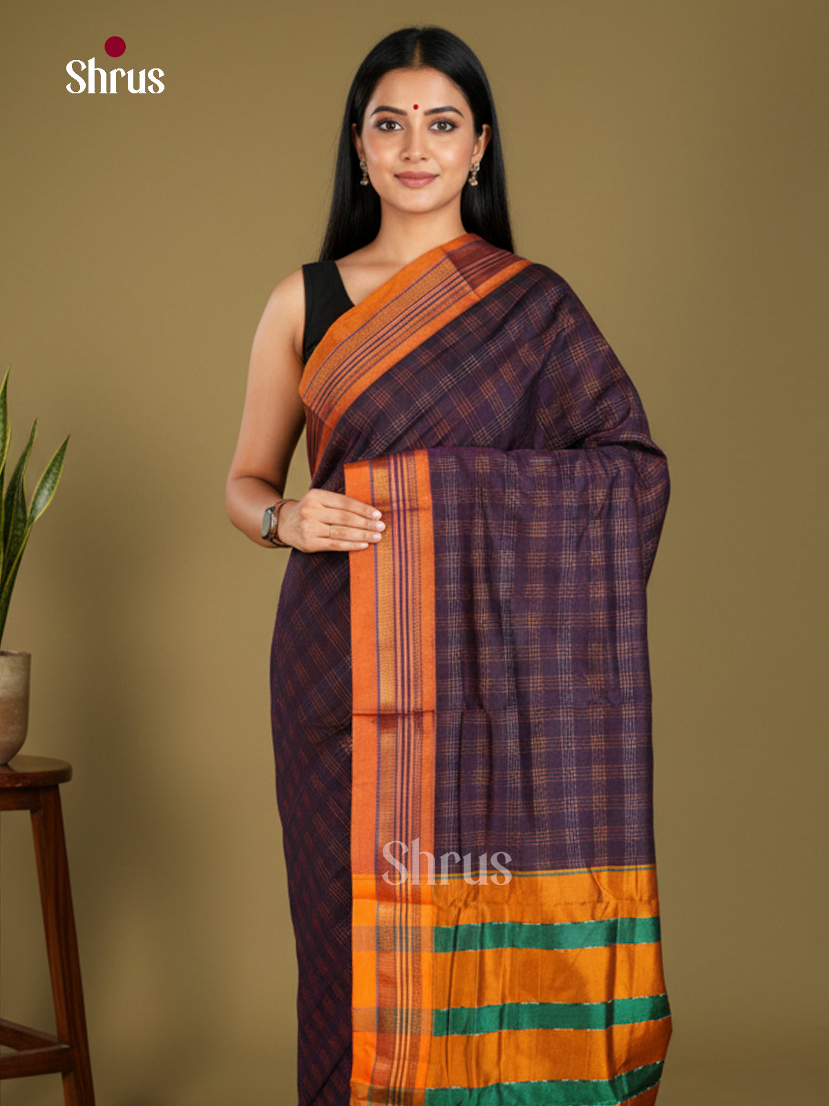Narayanpet Cotton Saree - EBS28045 - Shop on Shrus.com