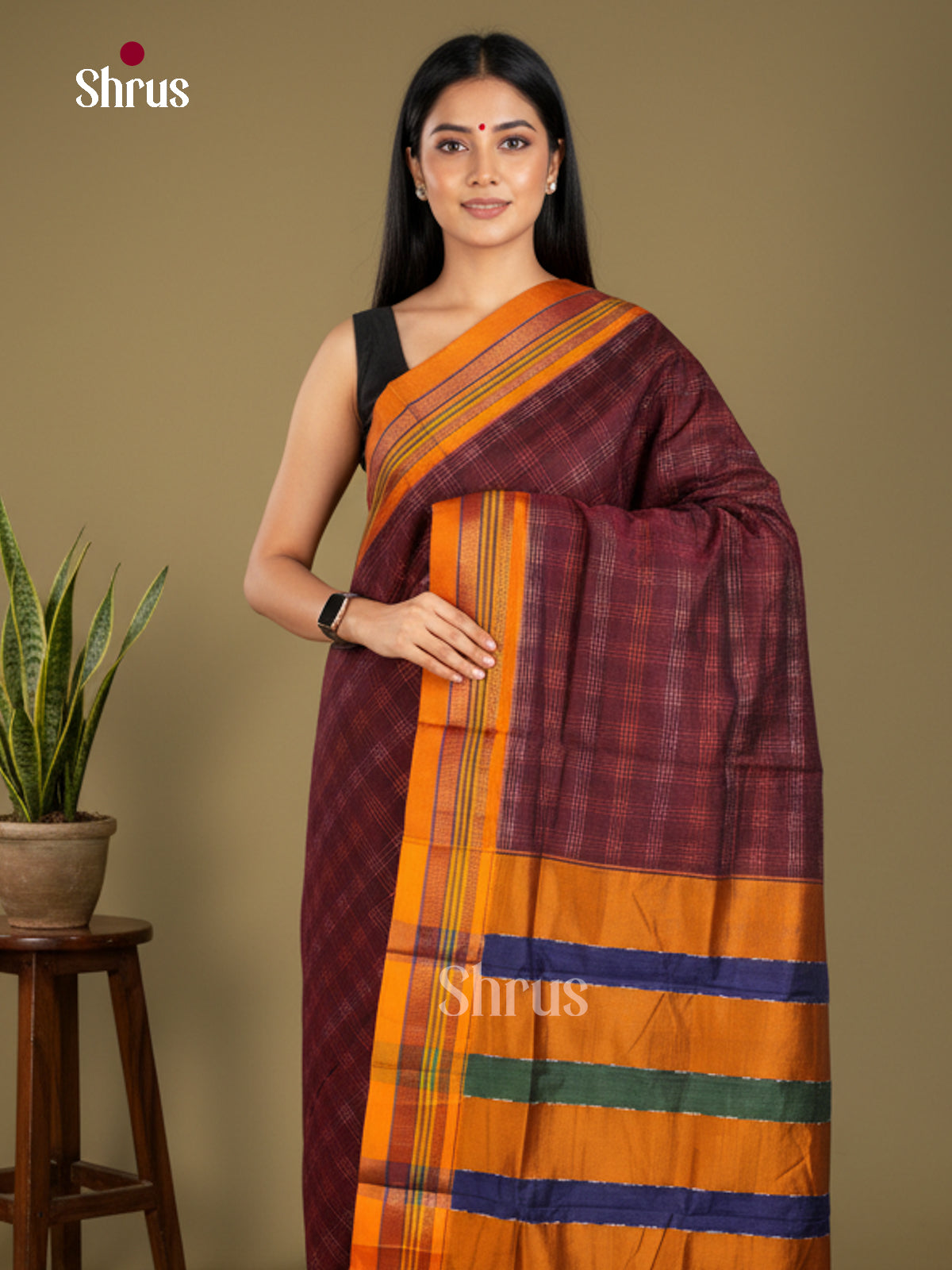 Narayanpet Cotton Saree - EBS28049 - Shop on Shrus.com