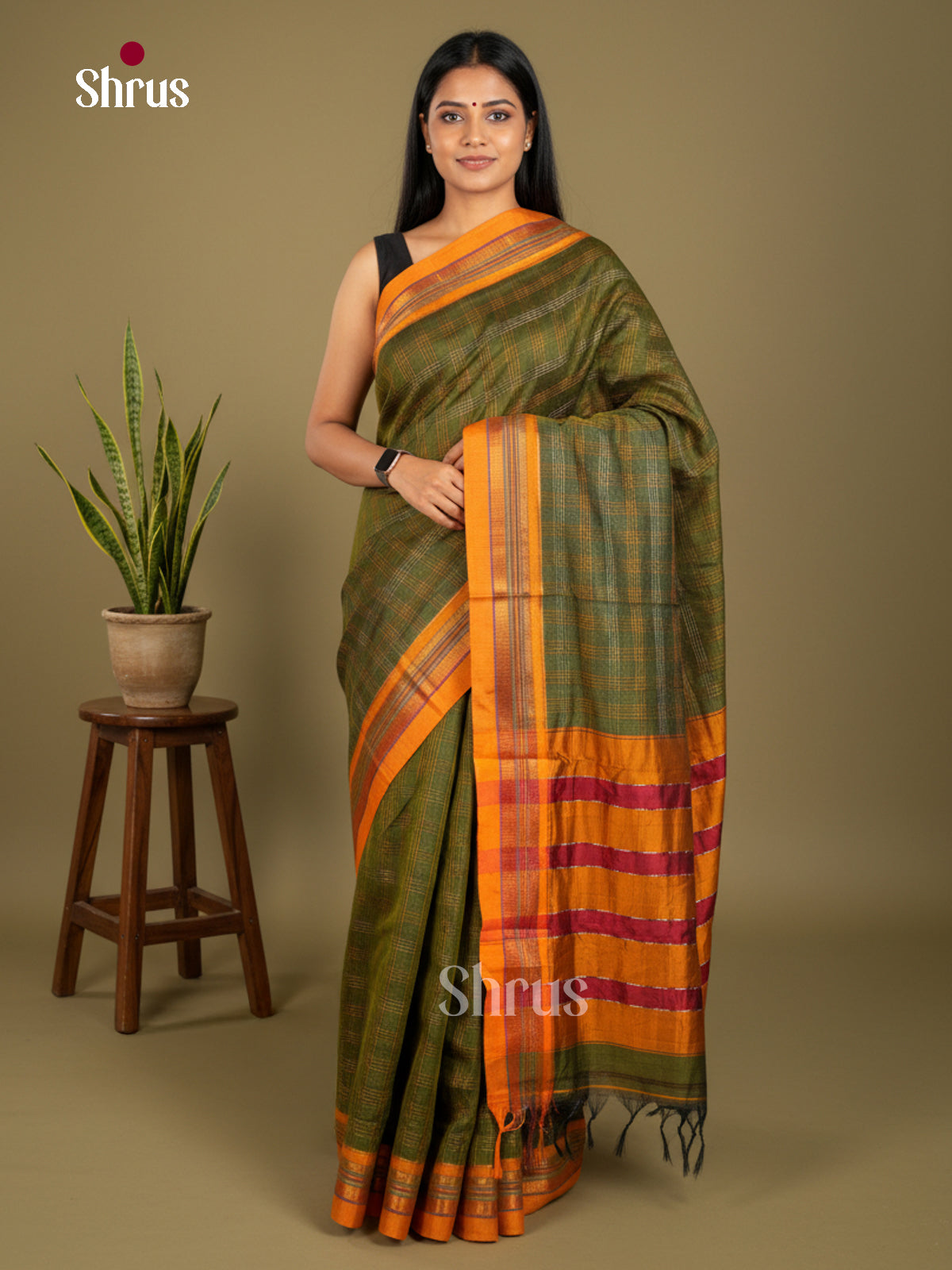 Narayanpet Cotton Saree - EBS28050 - Shop on Shrus.com