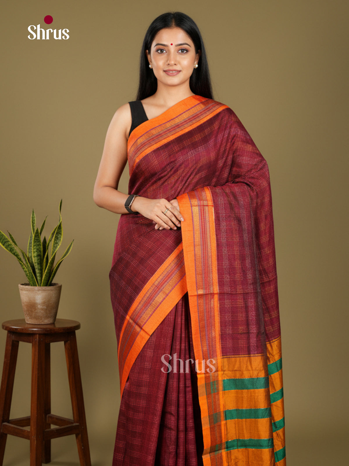 Narayanpet Cotton Saree - EBS28051 - Shop on Shrus.com