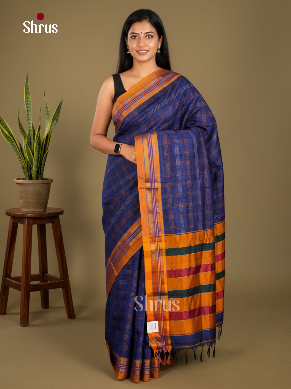 Narayanpet Cotton Saree - EBS28053 - Shop on Shrus.com