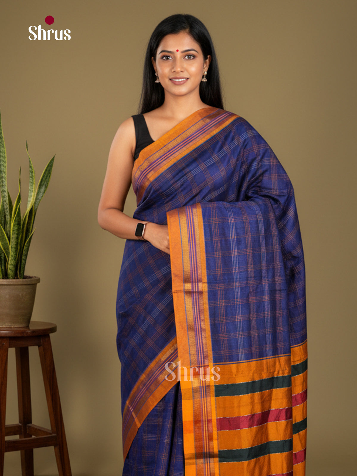 Narayanpet Cotton Saree - EBS28053 - Shop on Shrus.com