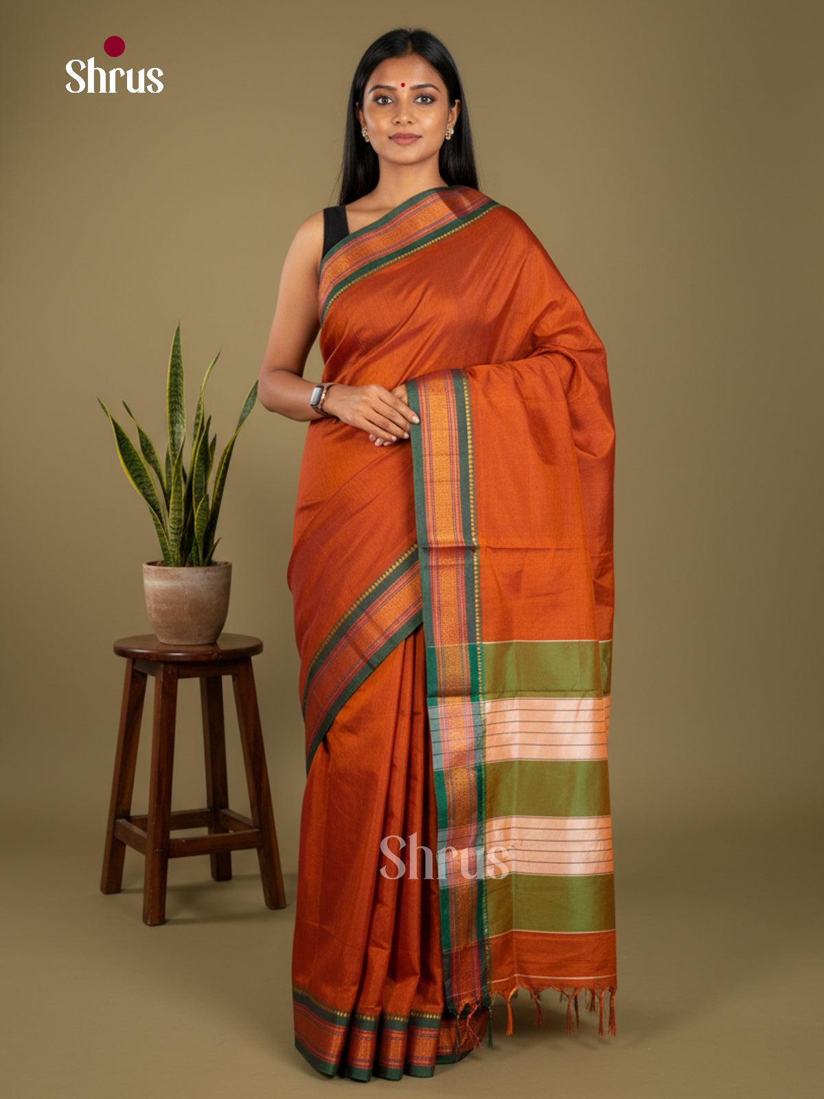 Narayanpet Cotton Saree - EBS28061 - Shop on Shrus.com