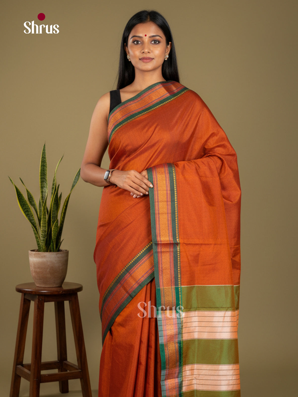 Narayanpet Cotton Saree - EBS28061 - Shop on Shrus.com