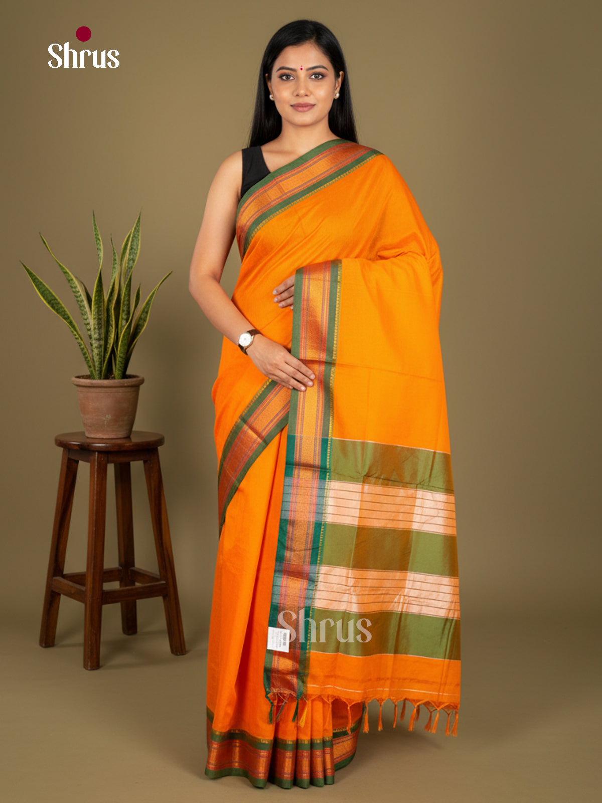 Narayanpet Cotton Saree - EBS28064 - Shop on Shrus.com