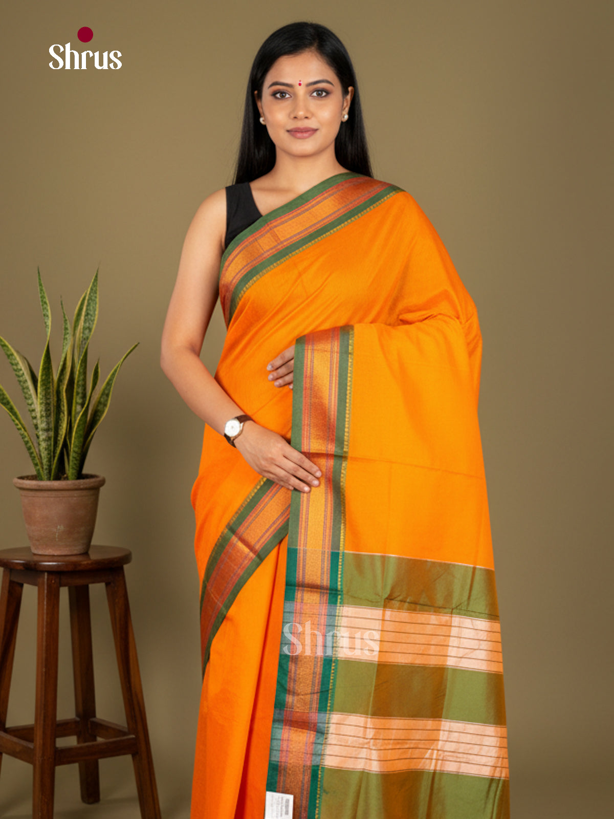 Narayanpet Cotton Saree - EBS28064 - Shop on Shrus.com