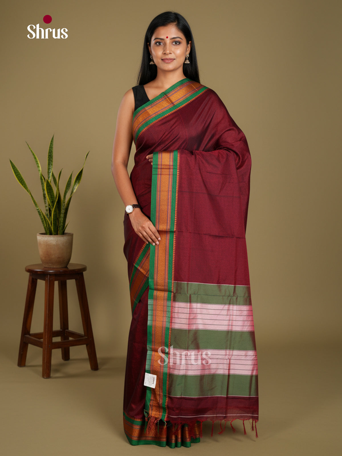 Narayanpet Cotton Saree - EBS28066 - Shop on Shrus.com