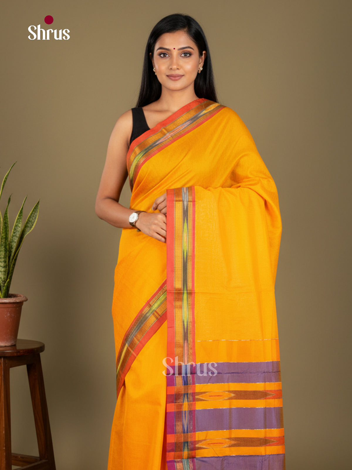 Narayanpet Cotton Saree - EBS28081 - Shop on Shrus.com