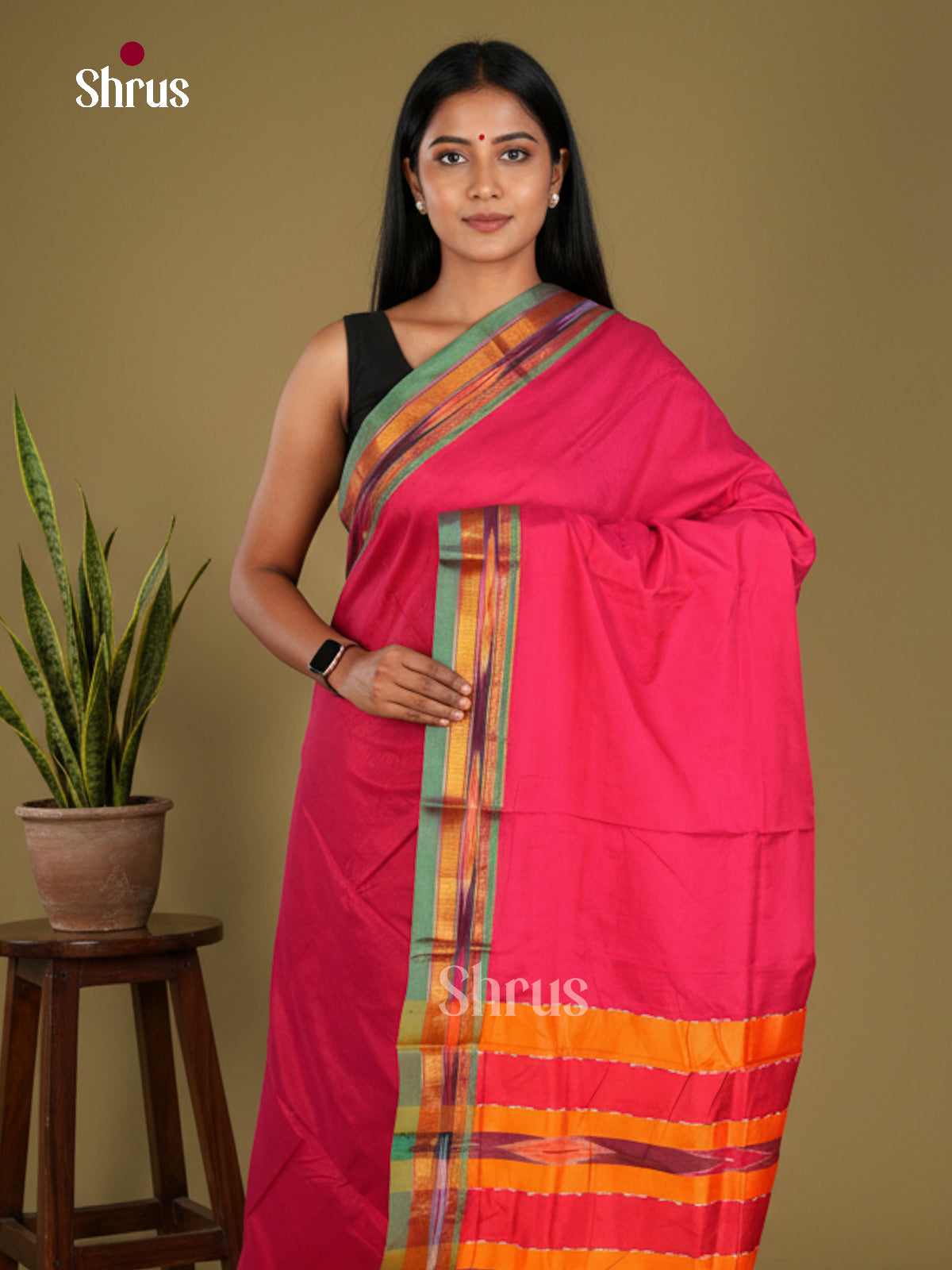 Narayanpet Cotton Saree - EBS28082 - Shop on Shrus.com