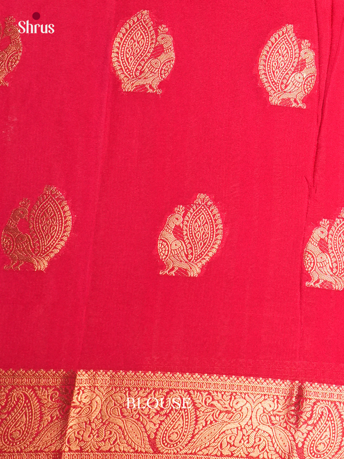Semi Mysoresilk Saree - EBS28091 - Shop on Shrus.com