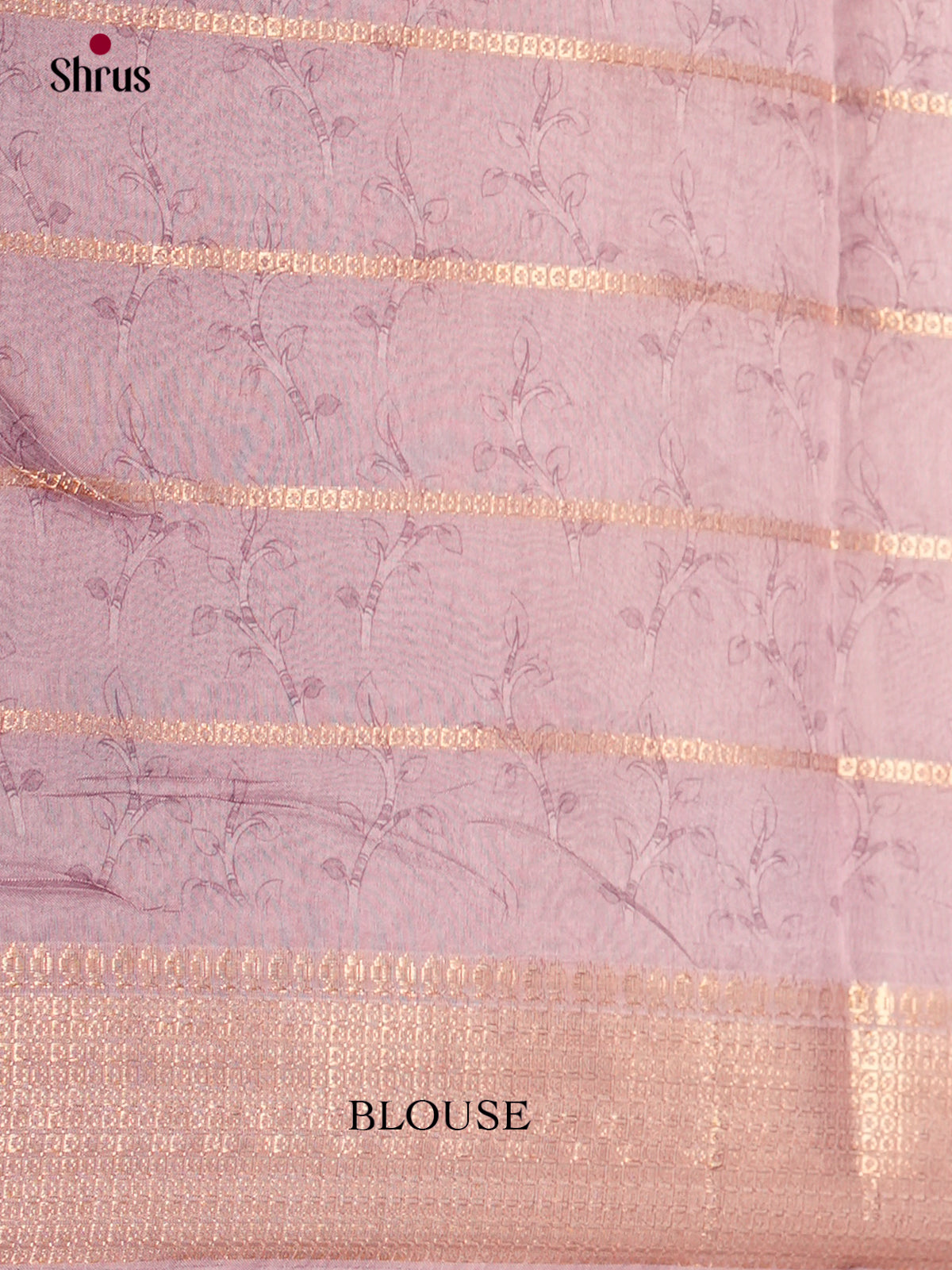 Printed Semi Tussar Saree - ECS02113 - Shop on Shrus.com