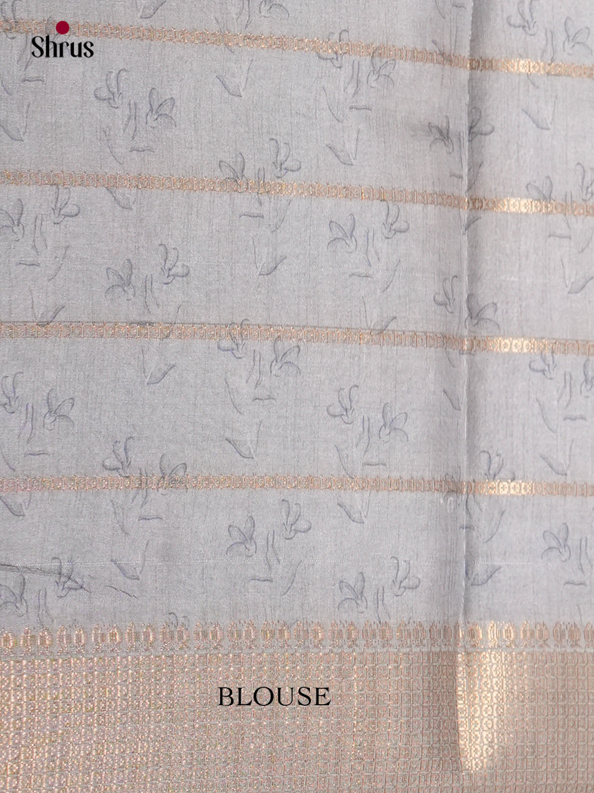 Printed Semi Tussar Saree - ECS02123 - Shop on Shrus.com