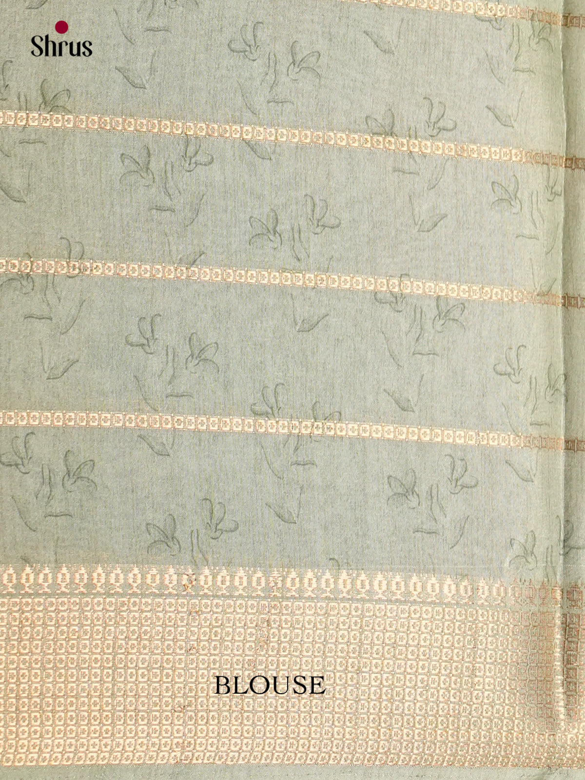 Printed Semi Tussar Saree - ECS02125 - Shop on Shrus.com