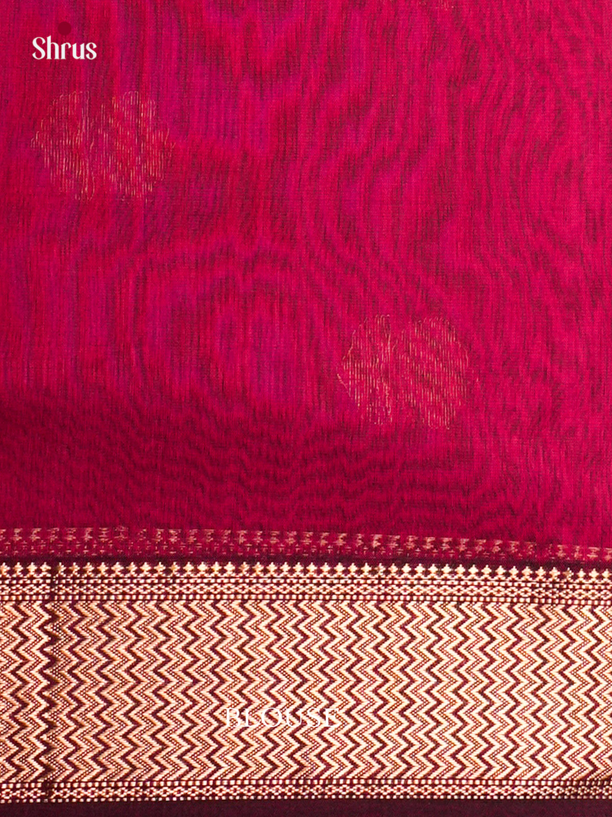 Maheshwari silkcotton Saree - ECS03057 - Shop on Shrus.com