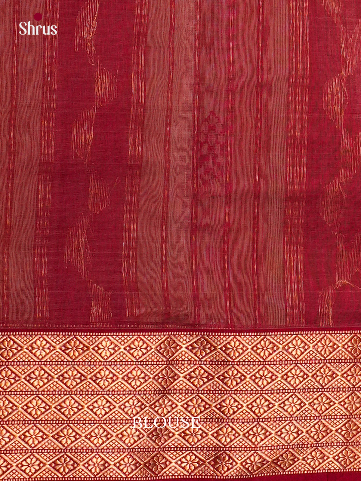 Maheshwari silkcotton Saree - ECS03104 - Shop on Shrus.com
