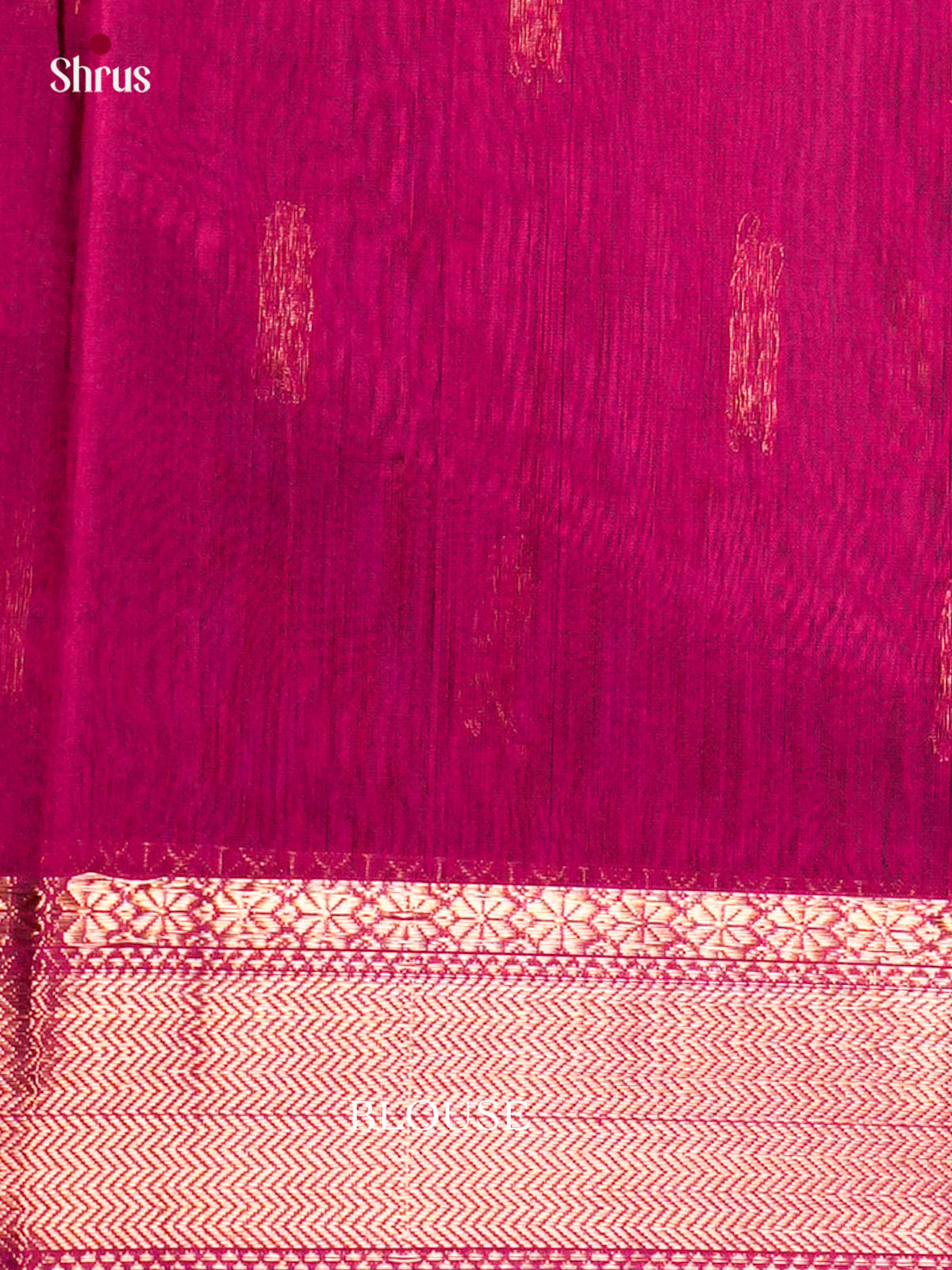 Maheshwari silkcotton Saree - ECS03110 - Shop on Shrus.com