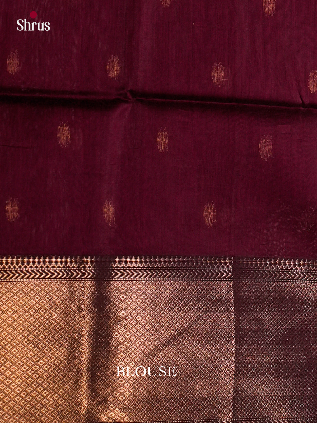 Maheshwari silkcotton Saree - ECS03134 - Shop on Shrus.com
