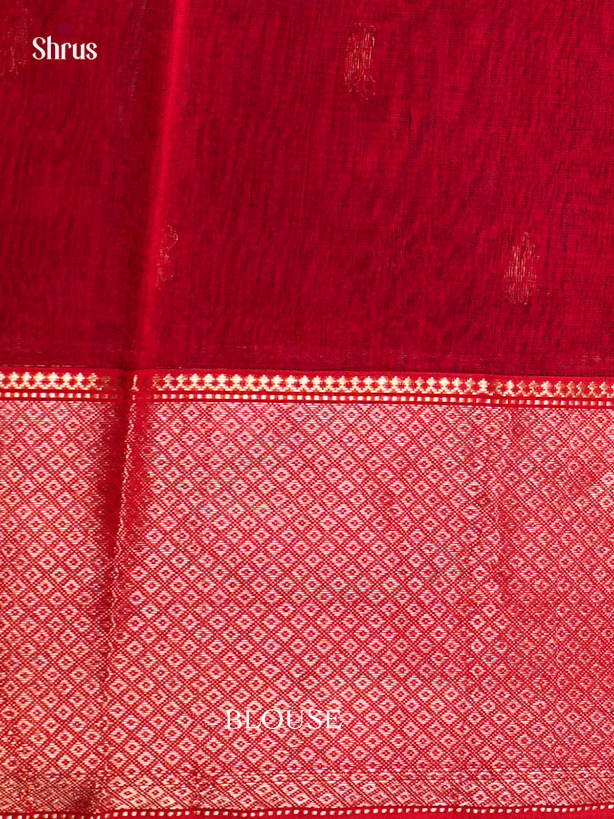 Maheshwari silkcotton Saree - ECS03140 - Shop on Shrus.com