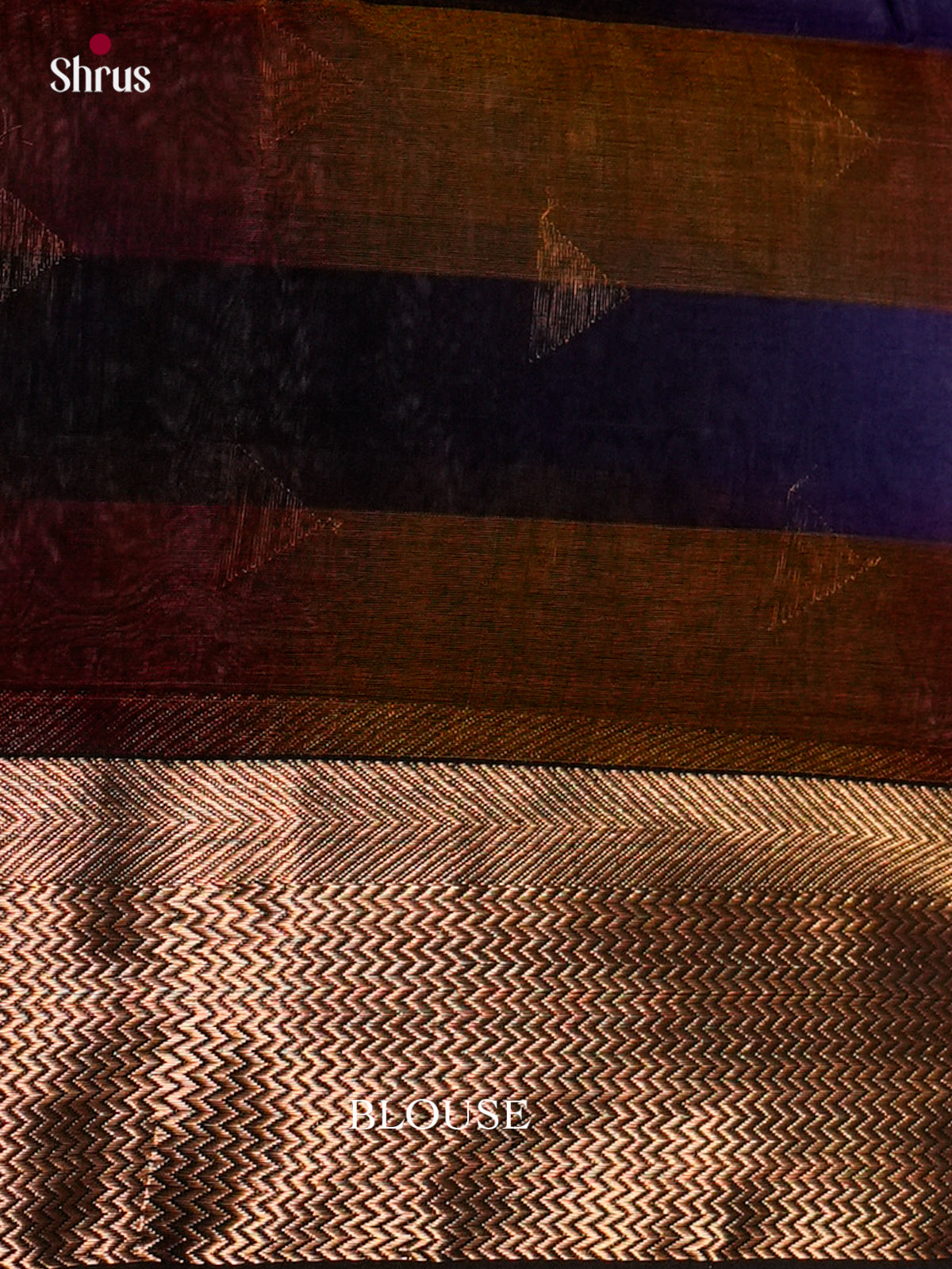 Maheshwari silkcotton Saree - ECS03145 - Shop on Shrus.com