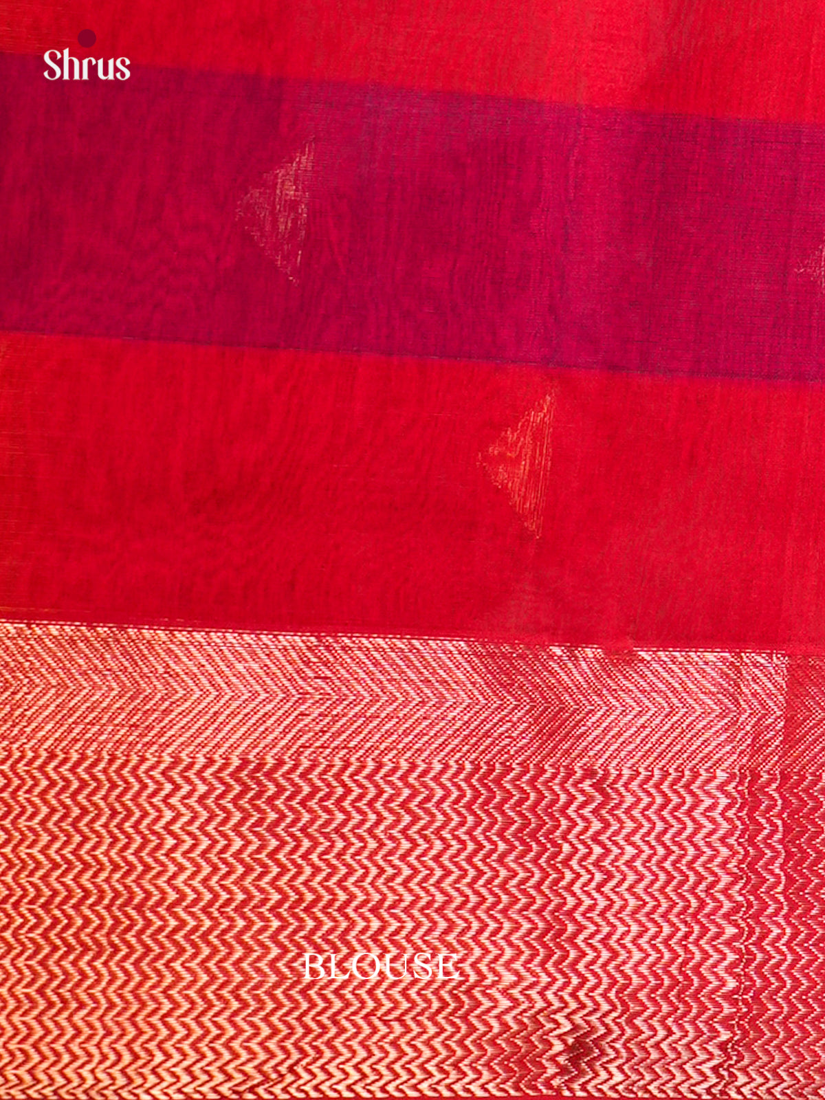 Maheshwari silkcotton Saree - ECS03150 - Shop on Shrus.com