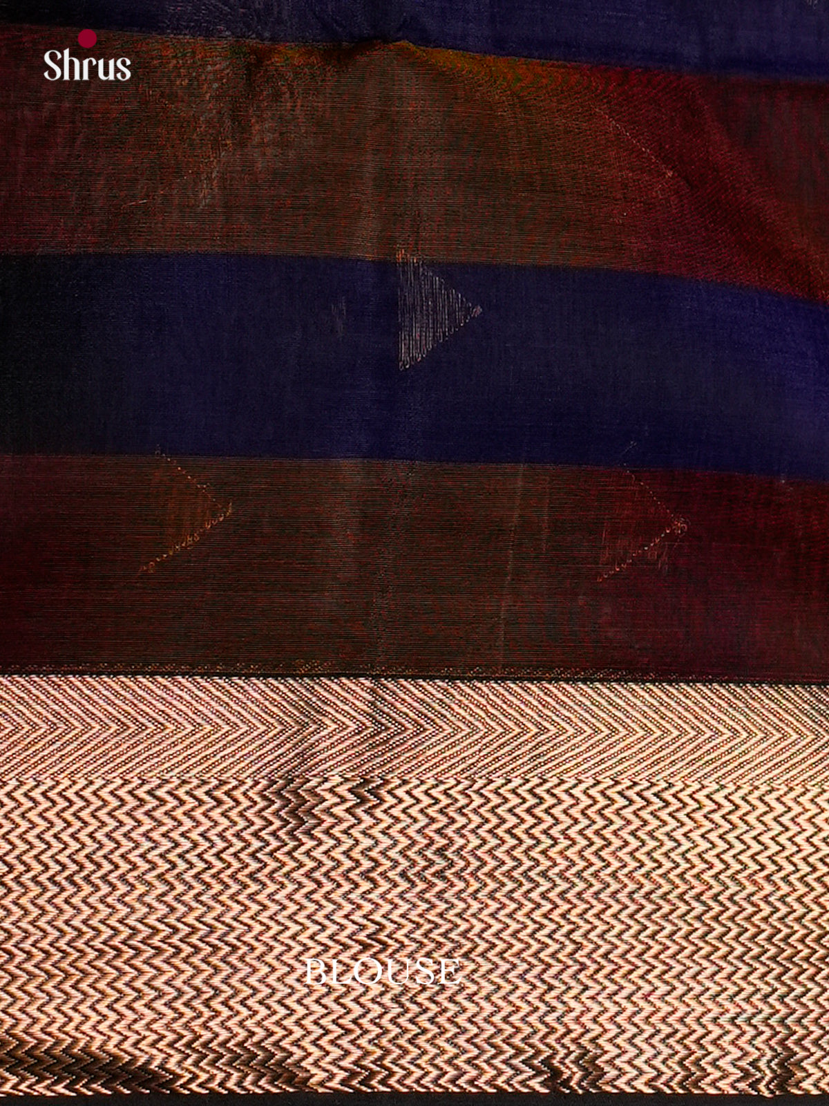 Maheshwari silkcotton Saree - ECS03153 - Shop on Shrus.com