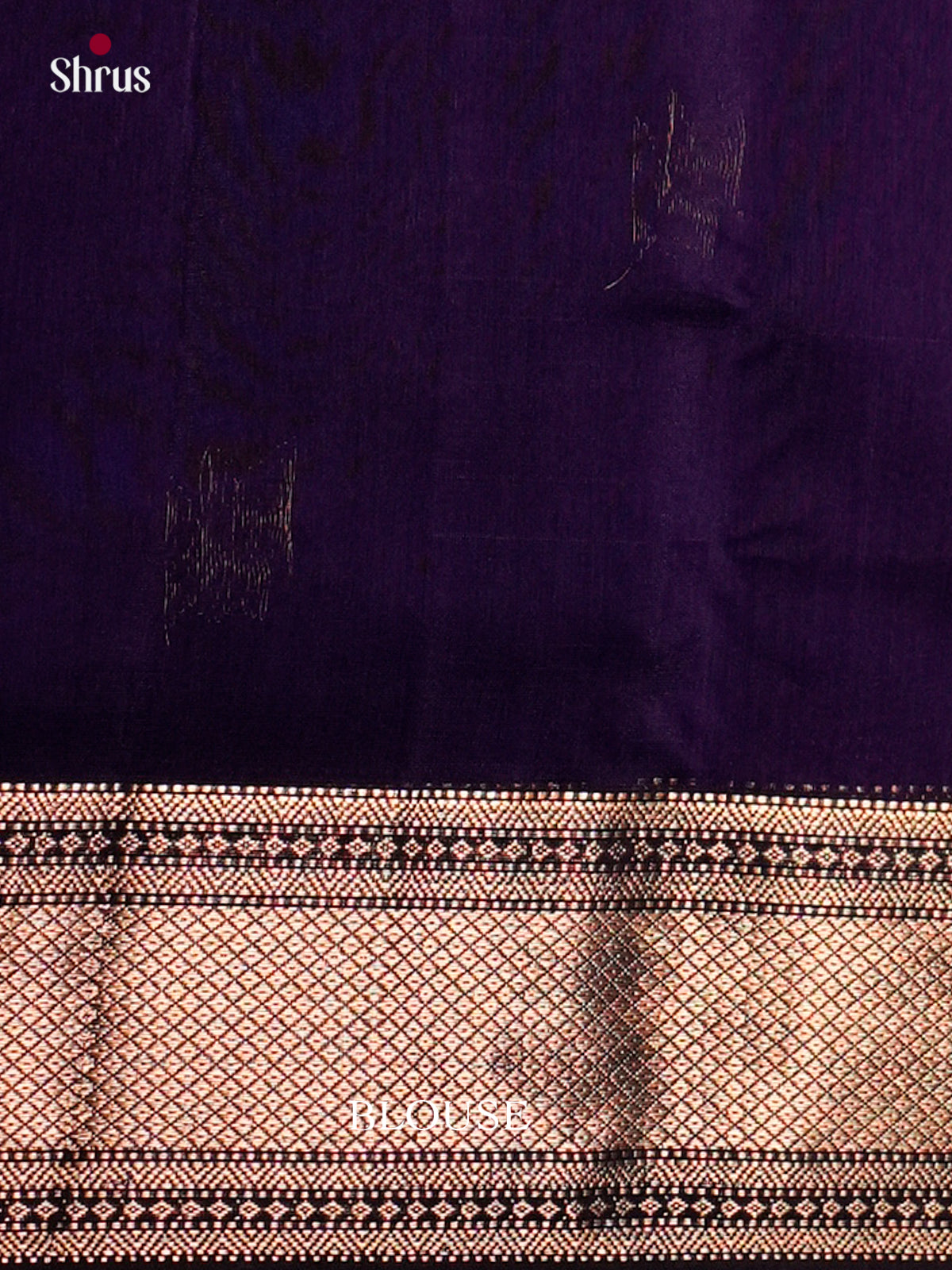 Maheshwari silkcotton Saree - ECS03159 - Shop on Shrus.com