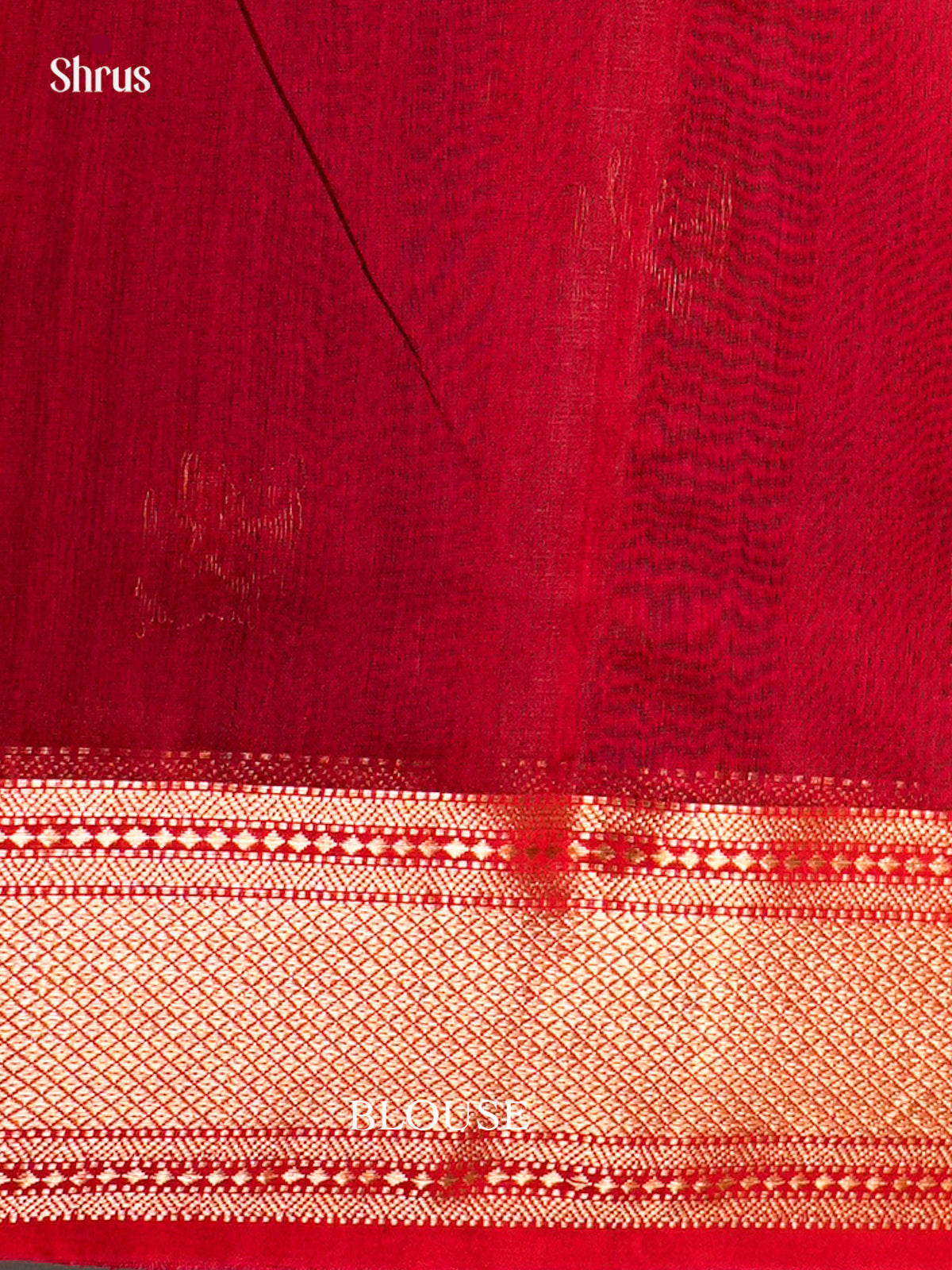 Maheshwari silkcotton Saree - ECS03160 - Shop on Shrus.com