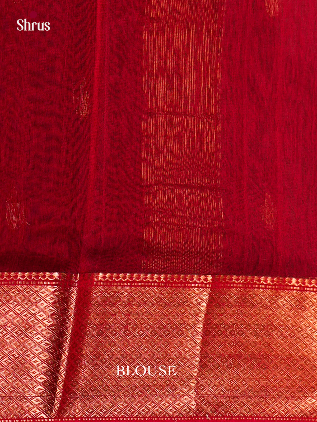 Maheshwari silkcotton Saree - ECS03171 - Shop on Shrus.com