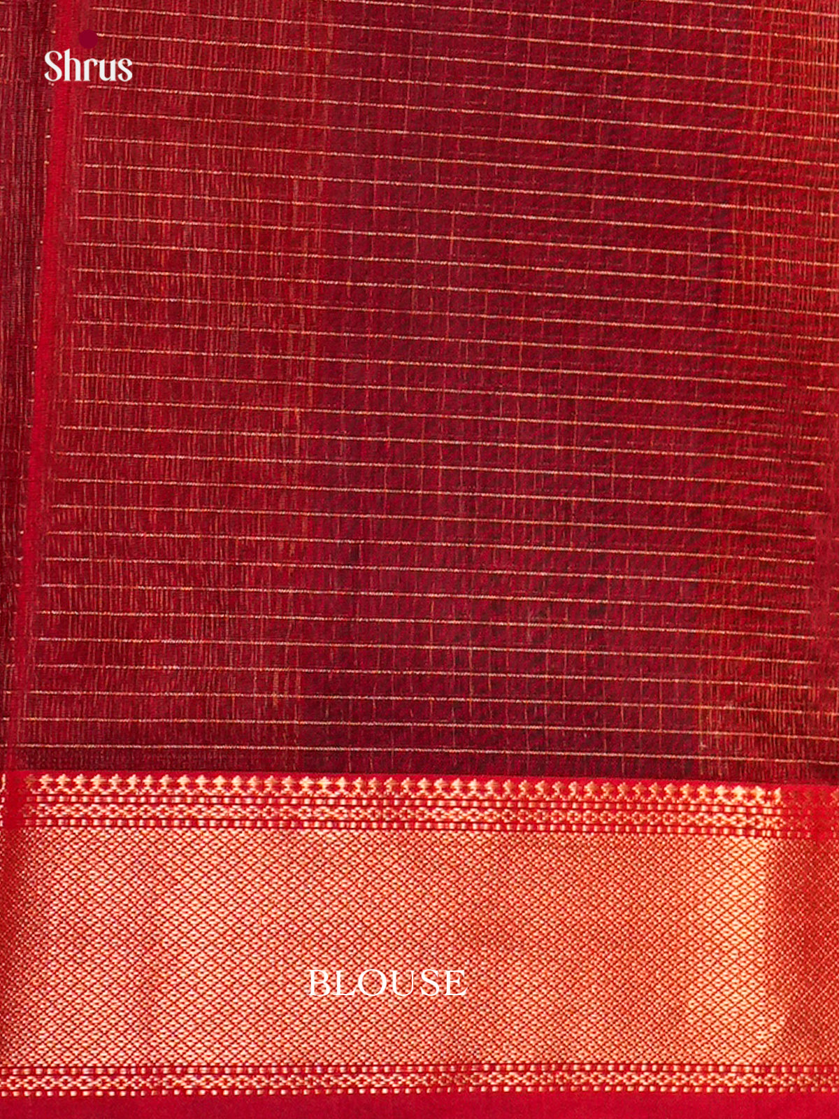 Maheshwari silkcotton Saree - ECS03178 - Shop on Shrus.com