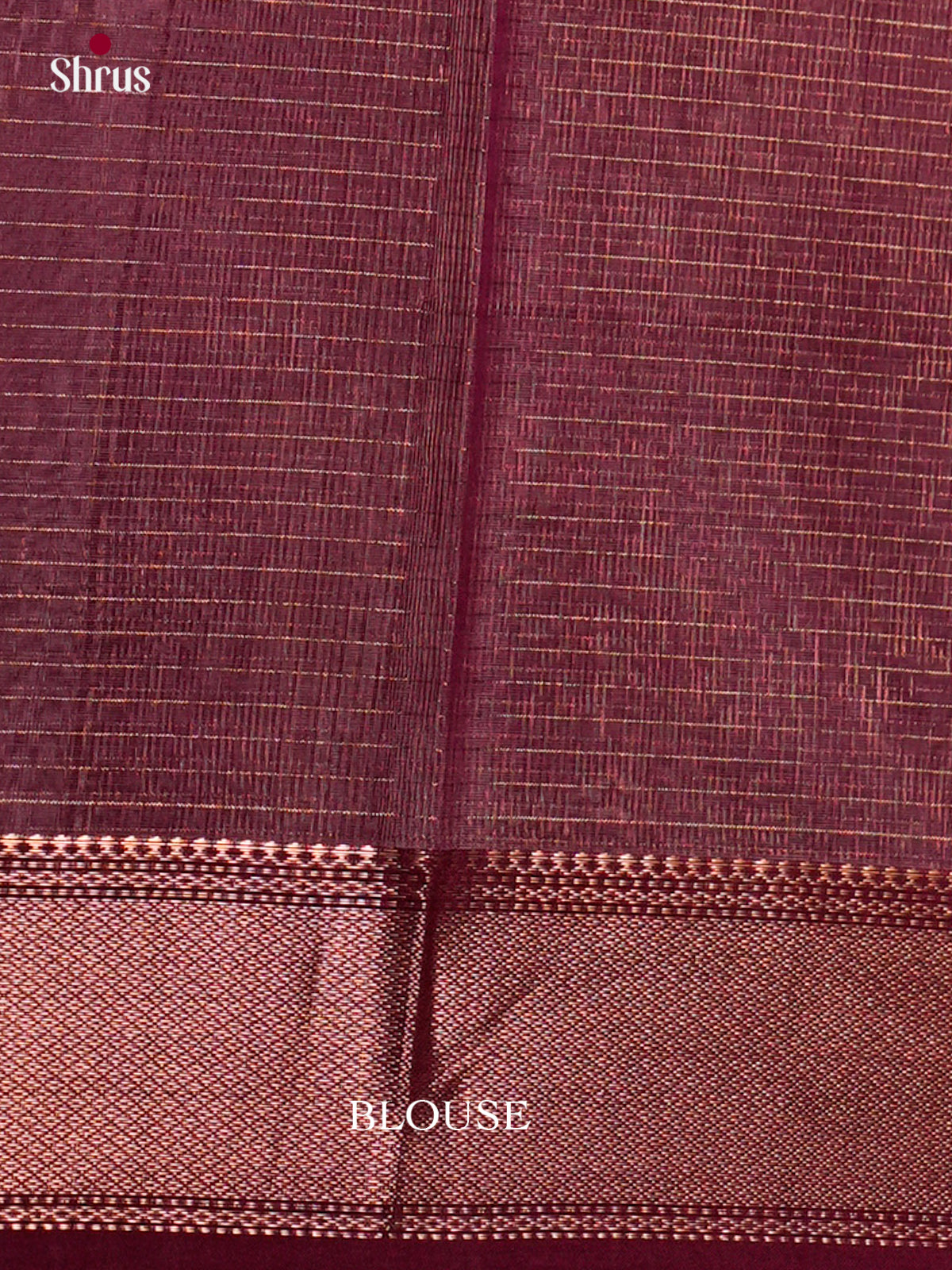 Maheshwari silkcotton Saree - ECS03187 - Shop on Shrus.com