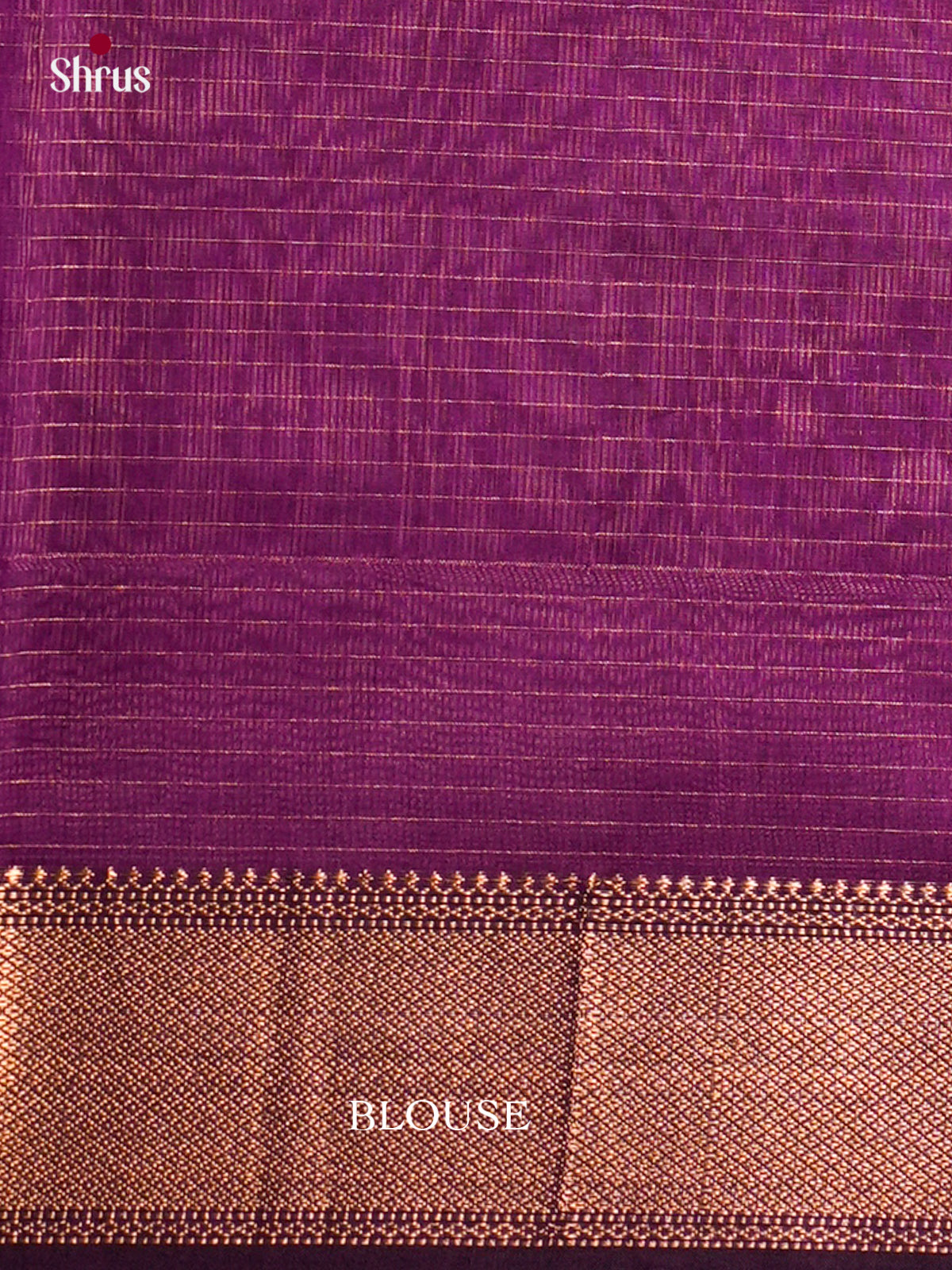 Maheshwari silkcotton Saree - ECS03203 - Shop on Shrus.com