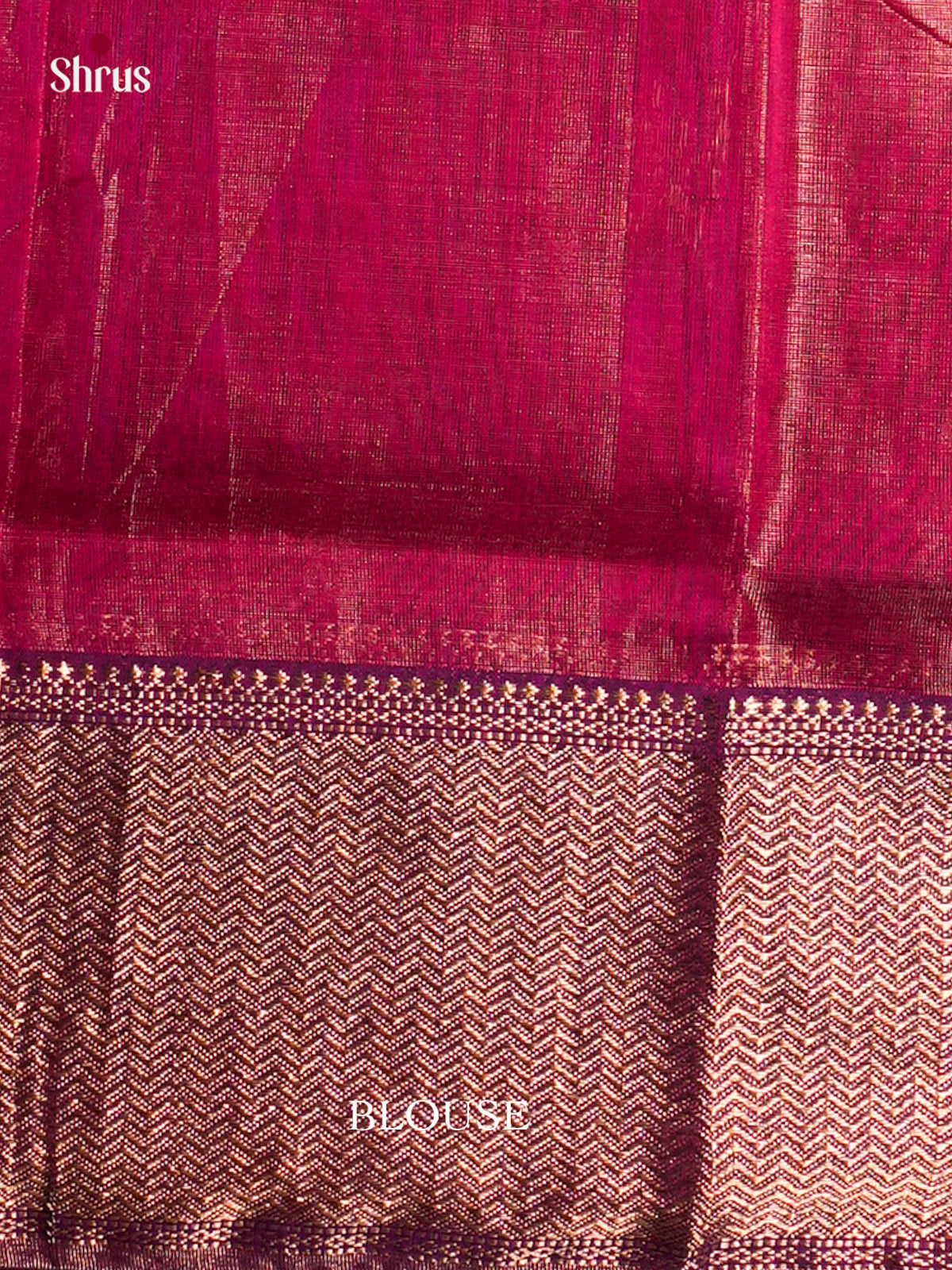 Maheshwari silkcotton Saree - ECS03251 - Shop on Shrus.com