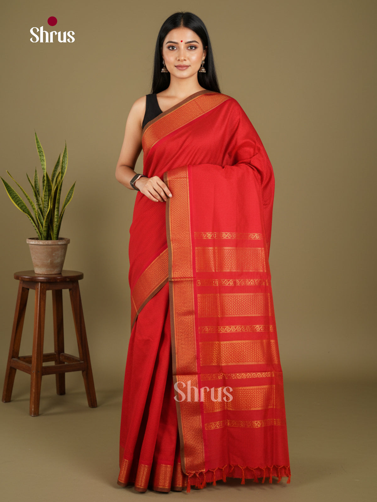 Kalyani Cotton Saree - ECS04001 - Shop on Shrus.com