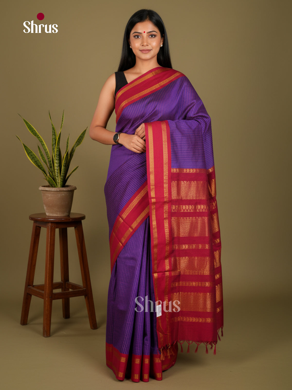 Kalyani Cotton Saree - ECS04008 - Shop on Shrus.com
