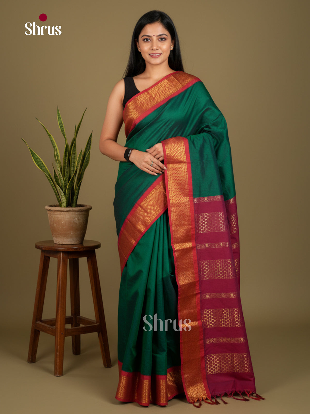 Kalyani Cotton Saree - ECS04027 - Shop on Shrus.com