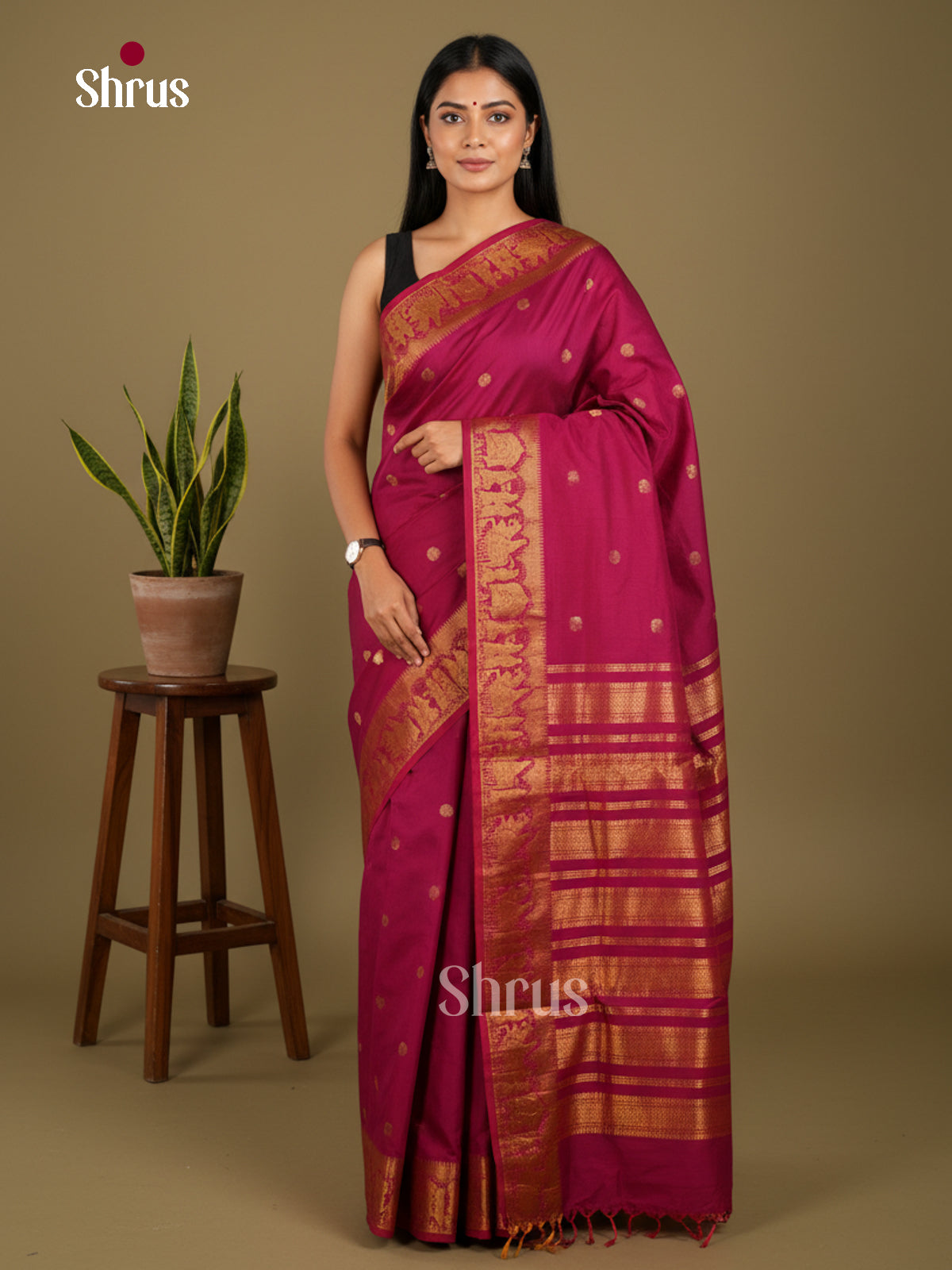 Kalyani Cotton Saree - ECS04108 - Shop on Shrus.com