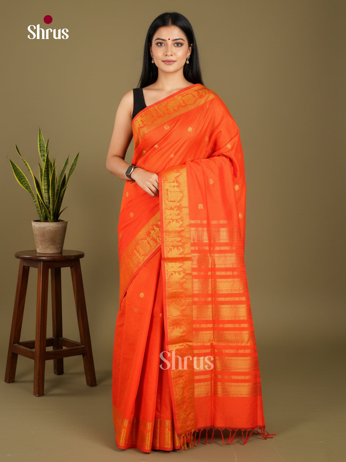 Kalyani Cotton Saree - ECS04109 - Shop on Shrus.com