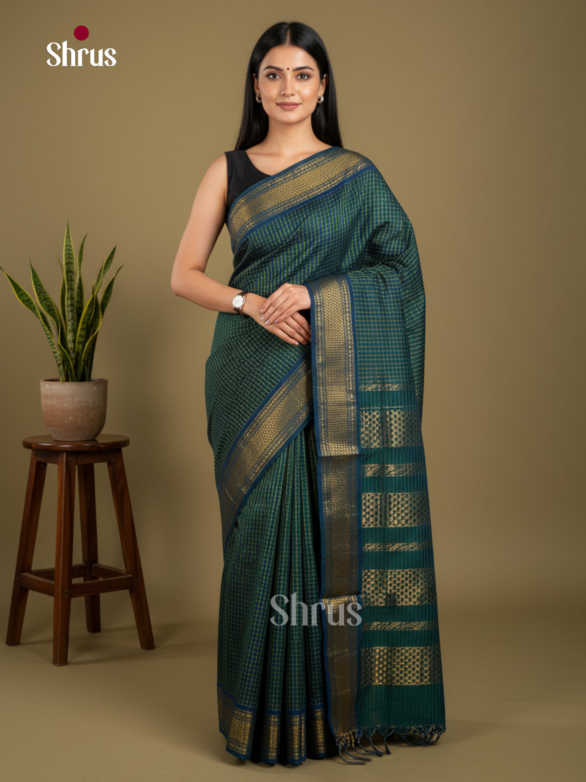 Kalyani Cotton Saree - ECS04118 - Shop on Shrus.com