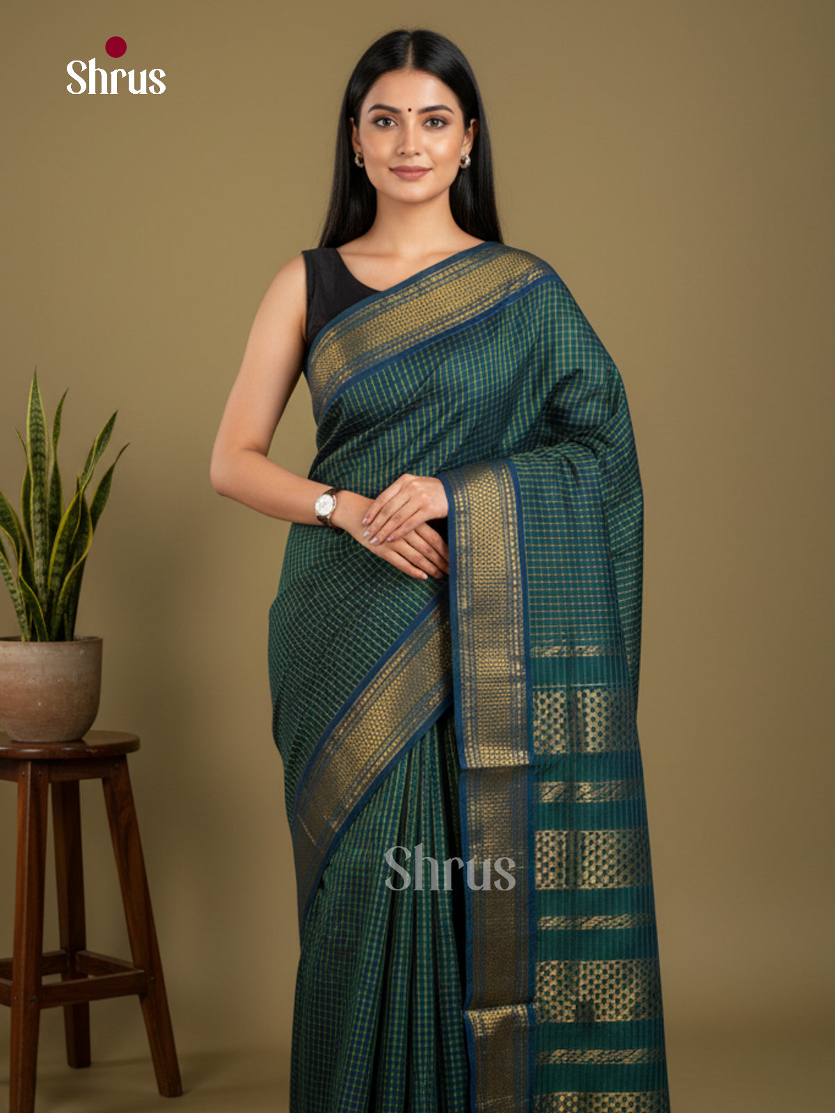Kalyani Cotton Saree - ECS04118 - Shop on Shrus.com