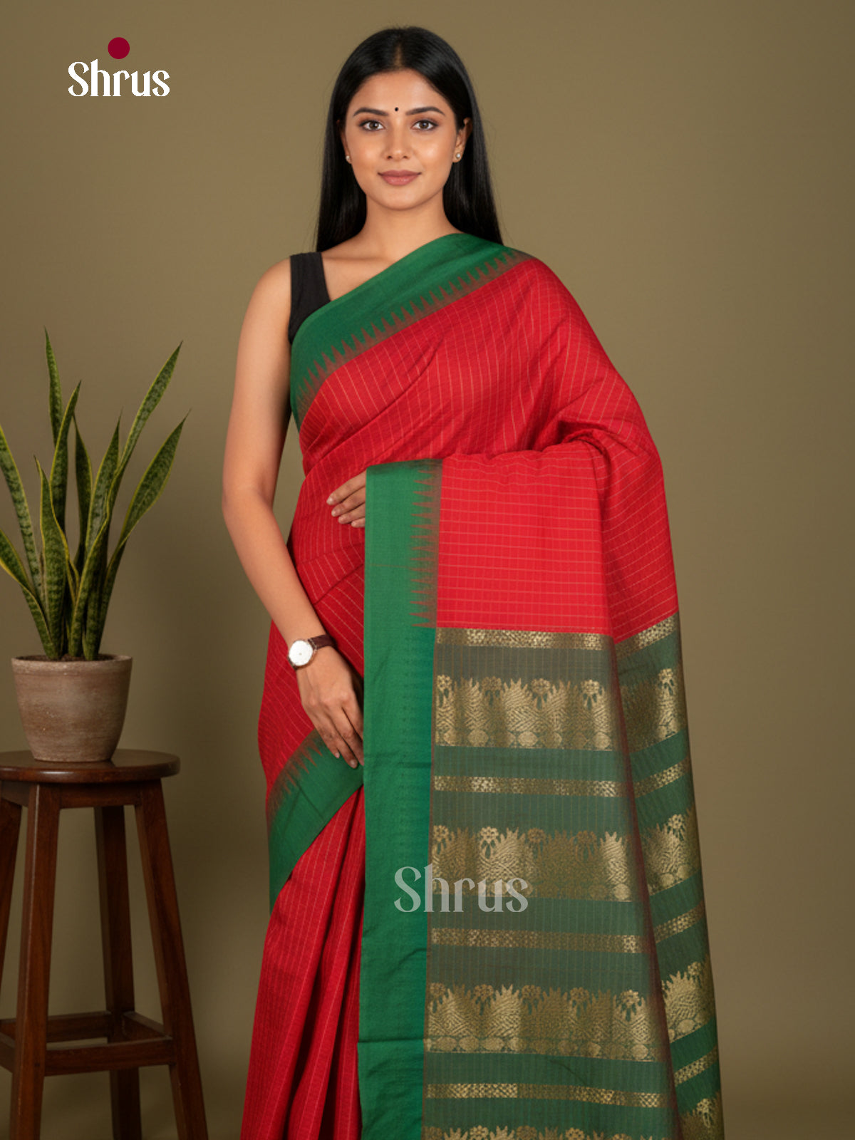 Kalyani Cotton Saree - ECS04167 - Shop on Shrus.com