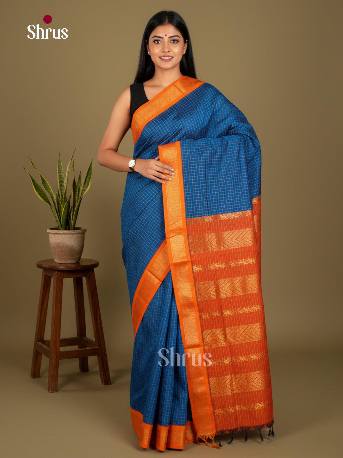 Kalyani Cotton Saree - ECS04168 - Shop on Shrus.com